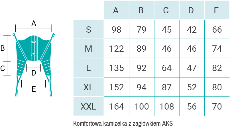 Komfortowa kamizelka z zagłówkiem –
